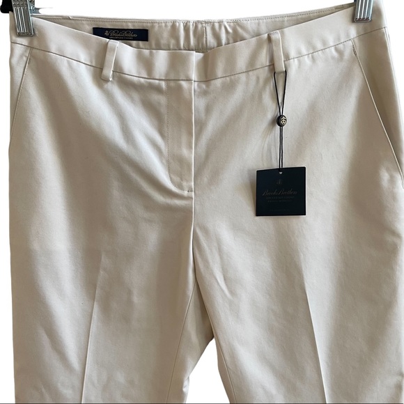NWT Brooks Brothers Ladies Advantage Chino Wrinkle Resistant Size: 8 - Picture 6 of 10